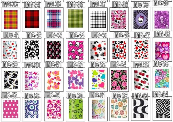 A009 - Adesivos para Unhas - IMAGENS 2