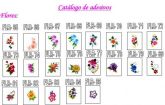 A003 - Adesivos para Unhas - FLORES