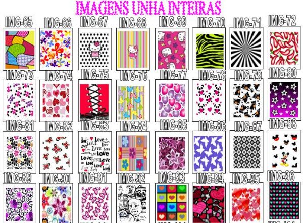 A010 - Adesivos para Unhas - IMAGENS 3