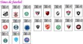 A007 - Adesivos para Unhas - Times de Futebol